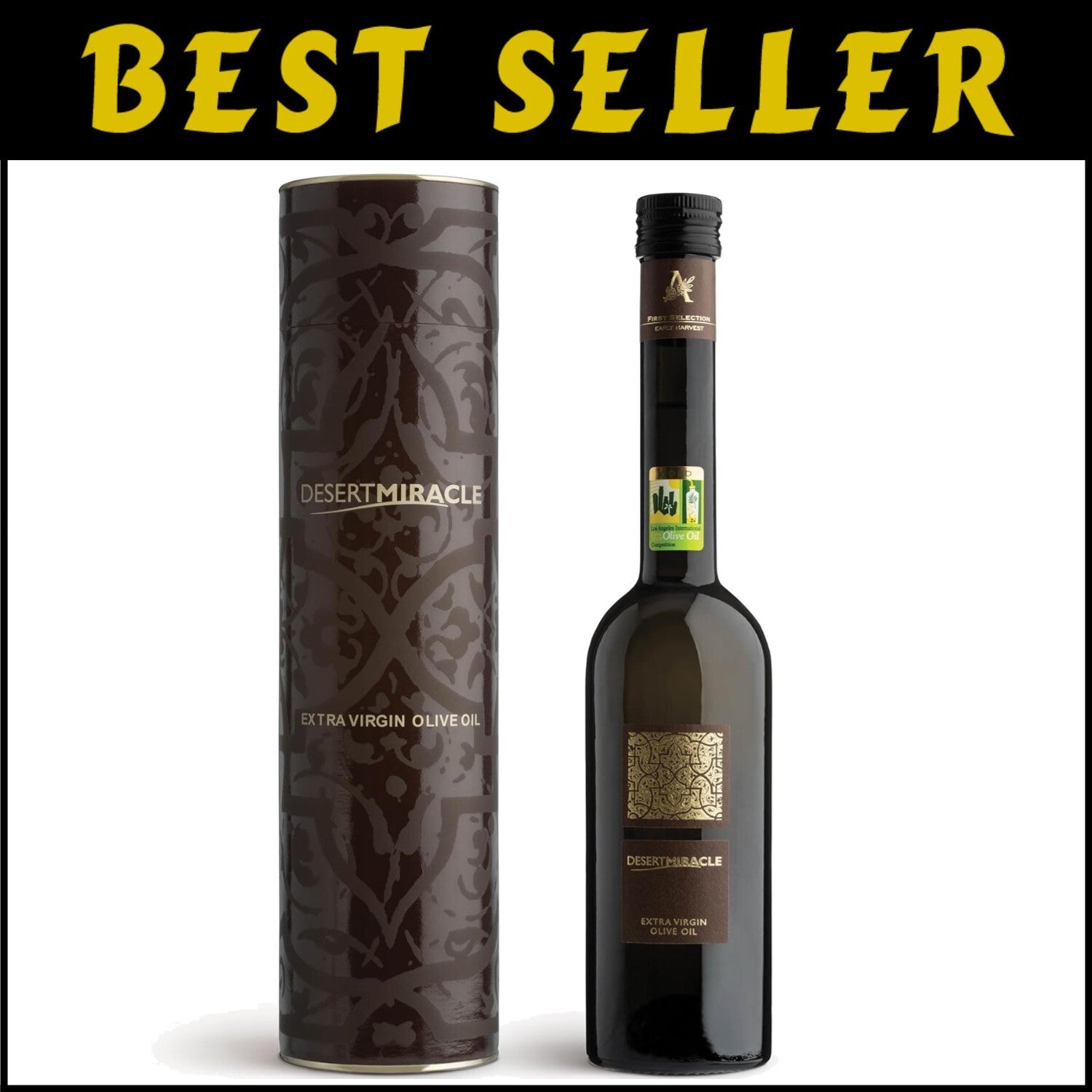 Extra Virgin Olive Oil from Morocco - Rich Flavor in Elegant 17 Fl Oz Gift Box