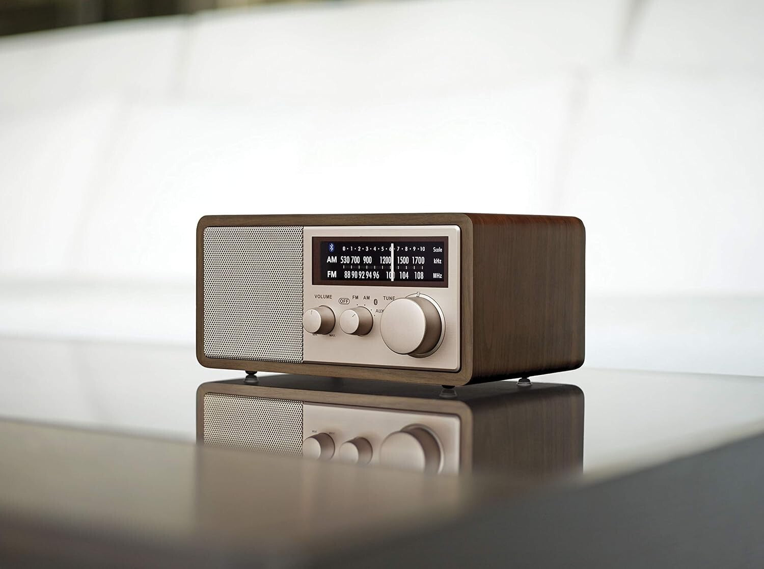 Compact Bluetooth and AM/FM Radio with Rose Gold Details - 45th Anniversary