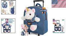 Load image into Gallery viewer, Lightweight Unicorn Kids Suitcase with Rolling Wheels - Ideal for 3-9 Years
