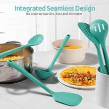 Load image into Gallery viewer, Extra Long 13.6" BPA-Free Silicone Cooking Tools Set - Dishwasher Safe 5-Piece