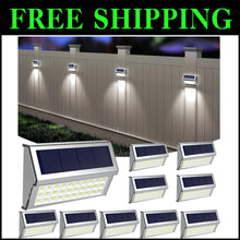 Load image into Gallery viewer, Energy-Saving Outdoor Solar Lights - Waterproof Stainless Steel Lighting Kit