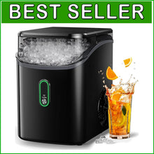 Load image into Gallery viewer, Powerful Countertop Ice Maker - 200W with Nugget Ice for Parties &amp; Everyday