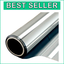 Load image into Gallery viewer, Self-Adhesive Window Tint - One-Way Mirror Film 35.4" x 32.8' for Energy Saving