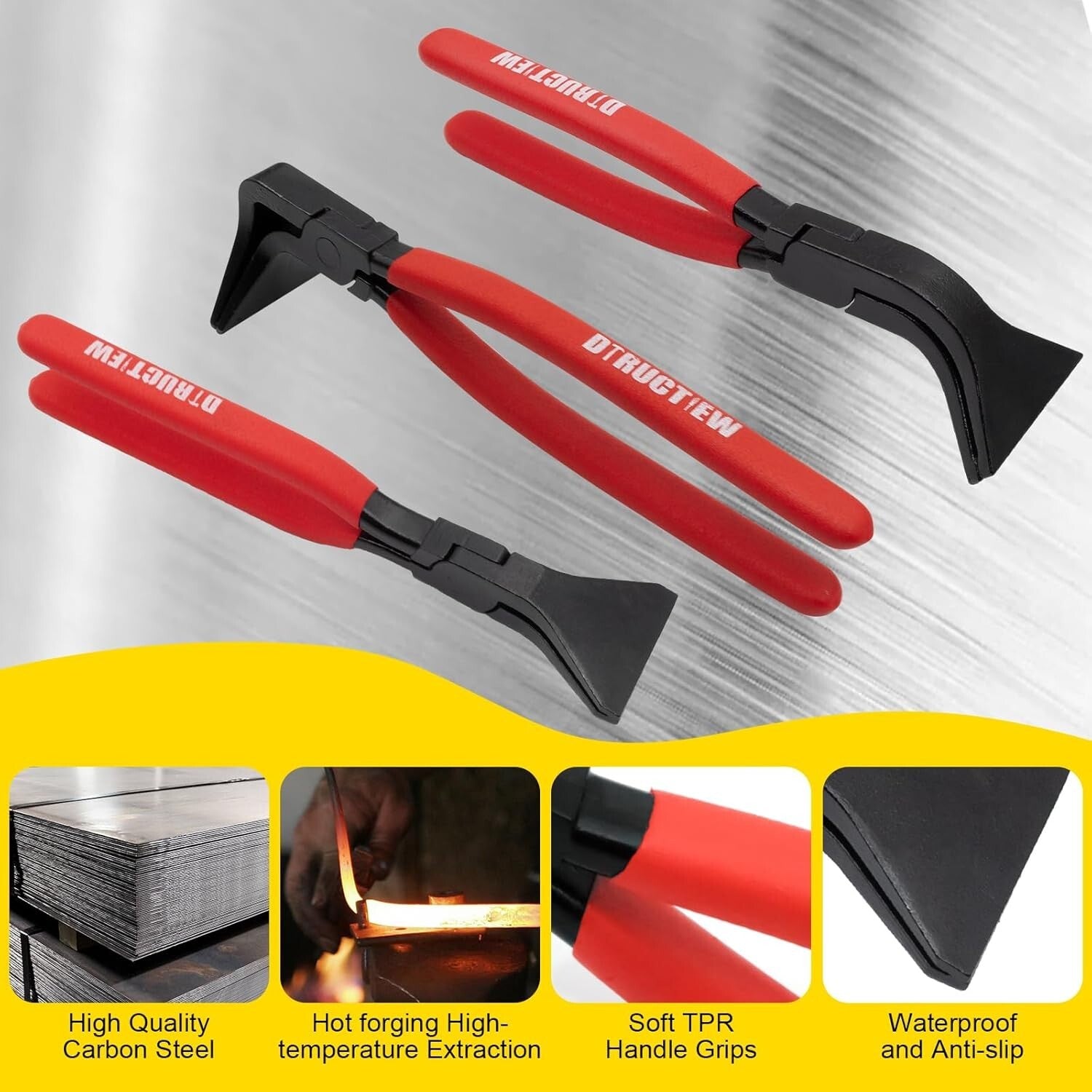 3-Piece Sheet Metal Bending Tool Set for Precision & Versatility in Fabrication