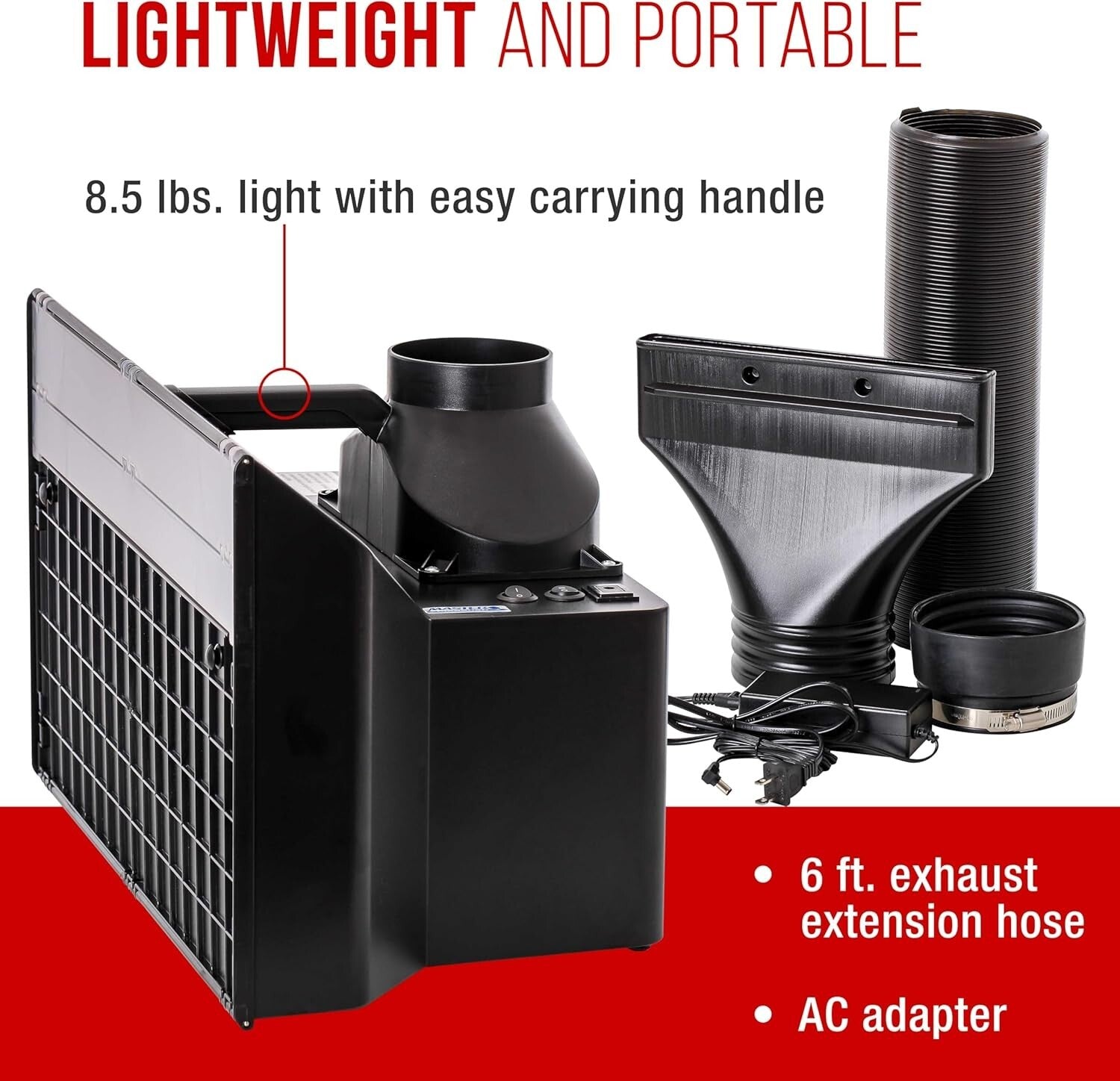 Portable Airbrush Paint Booth with Powerful Extraction & Built-in LED Lighting