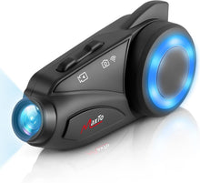 Load image into Gallery viewer, Motorcycle Communication System with 1080P Camera &amp; Voice Assistant Features