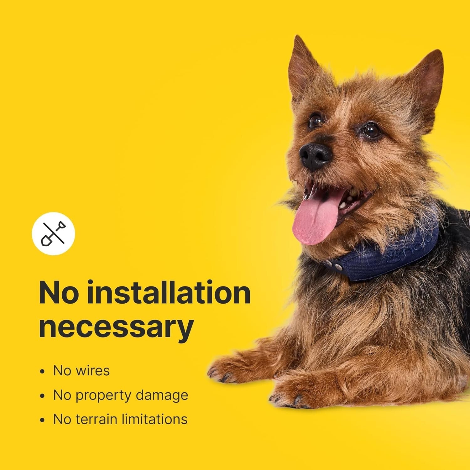 Customizable GPS Dog Training Collar with Wireless Fence - Subscription Included