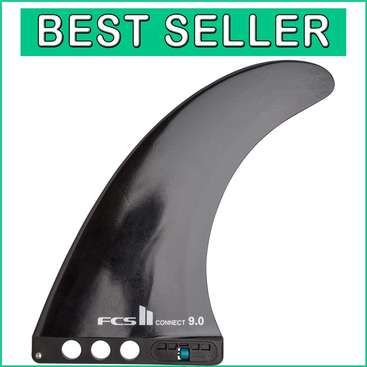 2024 II Connect GF Longboard Fin - Quick Connect for Intermediate Surfers