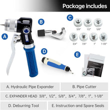 Load image into Gallery viewer, Aluminum Alloy Hydraulic Swaging Tool for Copper Tubes - Lightweight and Durable