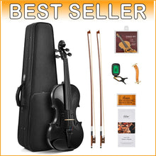 Load image into Gallery viewer, Handcrafted Full-Size Violin with Accessories - Perfect for Adult Musicians