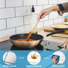 Load image into Gallery viewer, DIY Glossy White Subway Tile – 3" x 6" Peel and Stick Wall Tiles for Kitchens