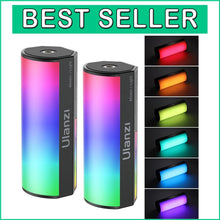 Load image into Gallery viewer, Rechargeable 360° RGB Light Wand with Magnetic Design for Photography &amp; Video