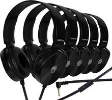 Load image into Gallery viewer, Comfortable Swivel On-Ear Headphones with Mic - Perfect for Students &amp; Travel