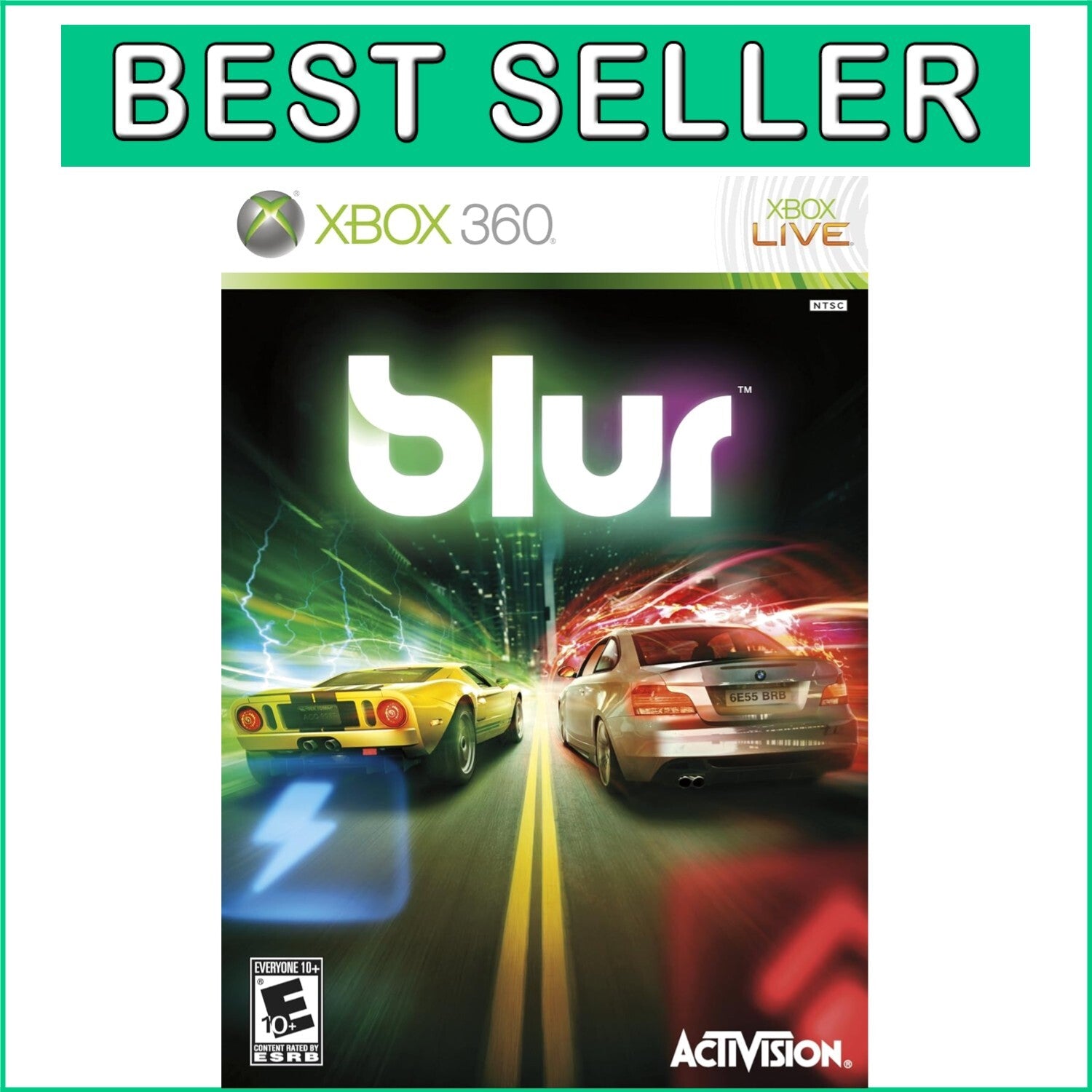 Blur - Competitive Arcade Racing and Social Networking for Xbox 360 Gamers