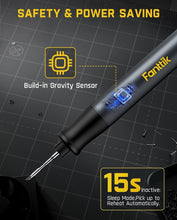 Load image into Gallery viewer, Advanced Wireless Soldering Iron Kit with ESD Tweezers &amp; 4 Precision Tips