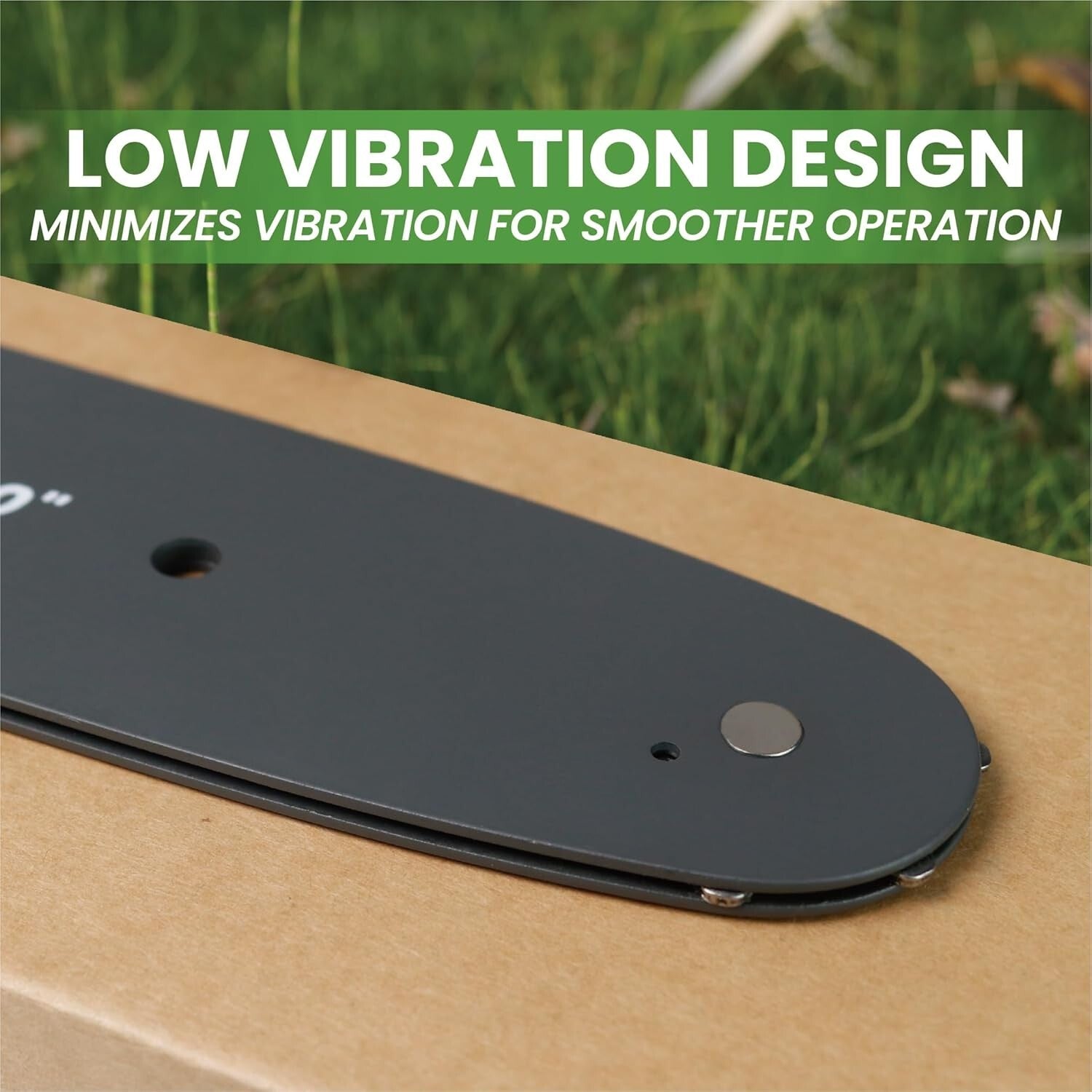 16-Inch Bar & Chain with Safety Features - Ideal for Trimming & Landscaping