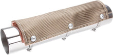 Load image into Gallery viewer, Universal Fit Titanium Pipe Shield 6" x 3' - Superior Heat Control Up to 1350°F