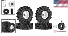 Load image into Gallery viewer, High-Performance 1.9" Mud Tires with Aggressive Tread for RC Crawler Vehicles