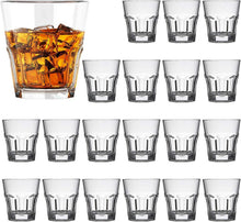 Load image into Gallery viewer, Stylish Round Shot Glasses Set - 20 Count Elegant Glassware for Every Occasion