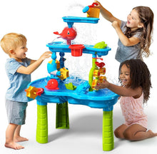 Load image into Gallery viewer, Safe and Durable Water Table with Interactive Wheel &amp; Accessories for Kids 3-5