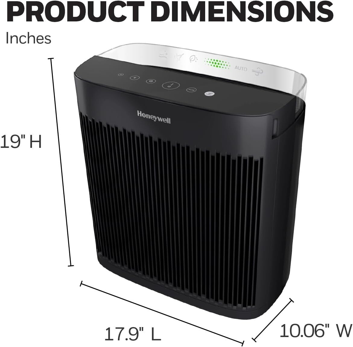 InSight Series HEPA Air Purifier for Extra-Large Rooms – 500 Sq Ft Coverage