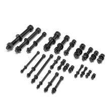 Load image into Gallery viewer, Versatile 434 Pcs Black Alloy Steel Screw &amp; Nut Set for Home and DIY Projects