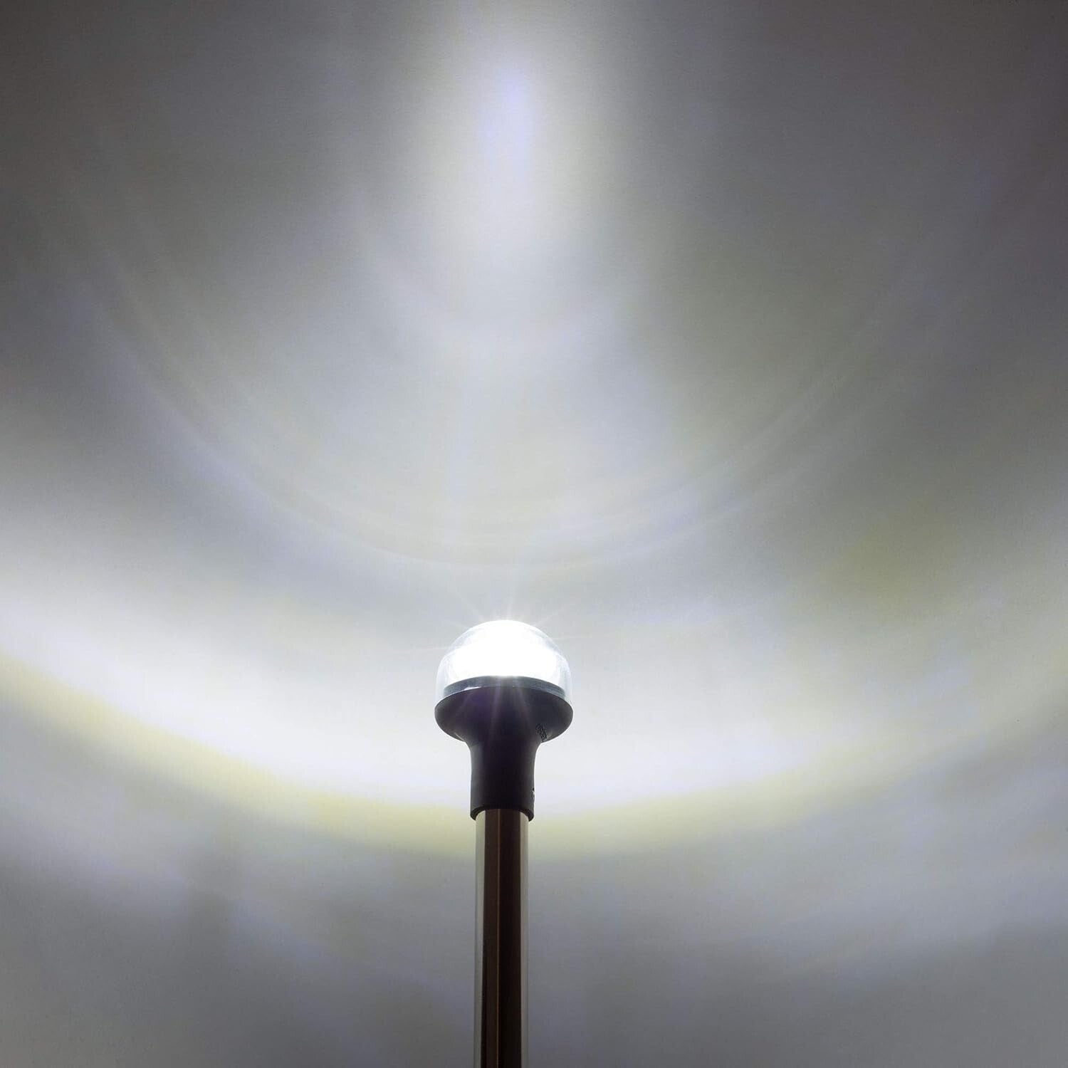 Folding LED Boat Stern Light - Two-Mile Visibility for Safe Night Navigation