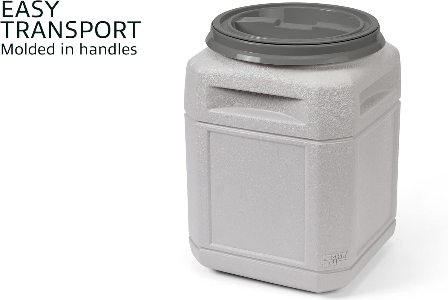 Versatile Airtight Pet Food Storage Container - 10 Gal Capacity with Scoop