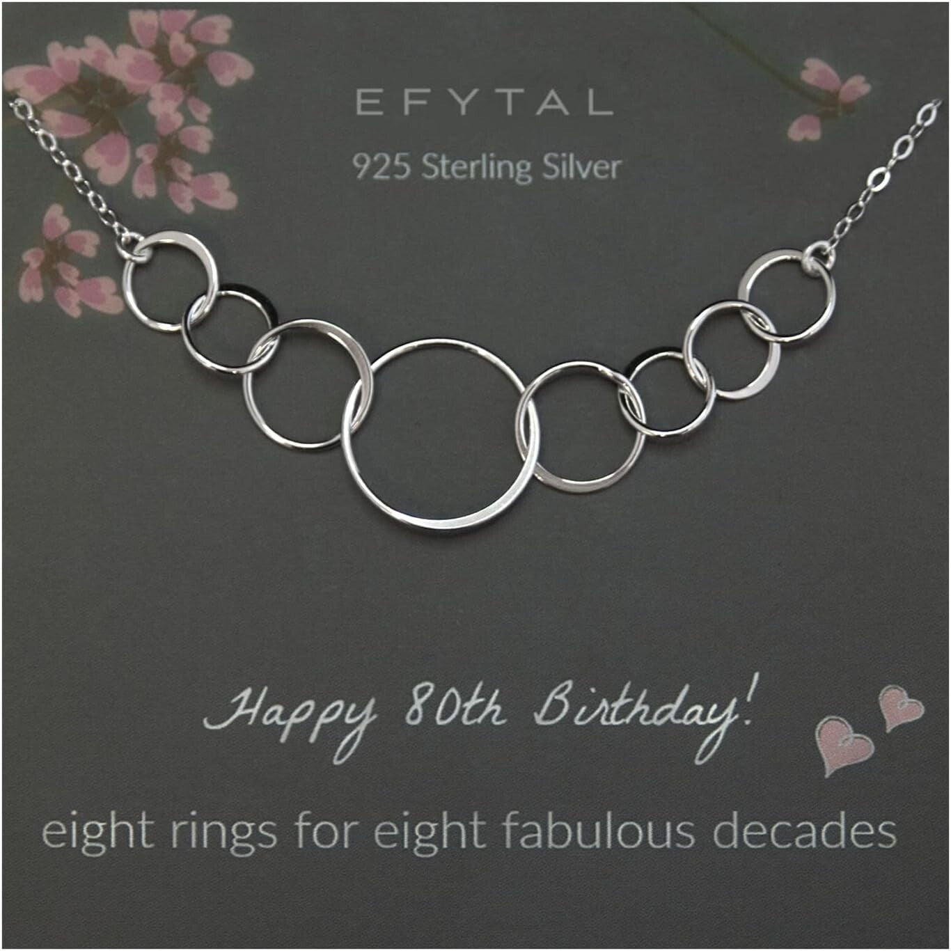 Timeless 20-Inch Sterling Silver Necklace - Classy Gift for 80-Year-Old Women
