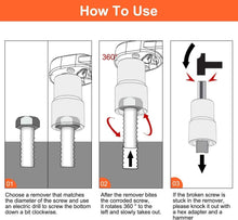 Load image into Gallery viewer, 9PCS Professional Lug Nut Extractor Set - 1/2" Drive Bolt Removal Tool