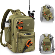Load image into Gallery viewer, Adventure-Ready Tactical Fishing Sling Pack - Comfortable for Hikers &amp; Anglers