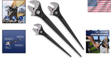 Load image into Gallery viewer, Retractable Spud Wrench Set: 10, 12, 16 Inch Adjustable Tools for Maximum Torque