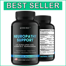 Load image into Gallery viewer, Multi-Action Neuropathy Supplement - Unflavored 60 Caps for Trigeminal Neuralgia