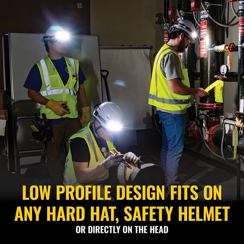 575 Lumens USB-C Rechargeable Headlamp with Adjustable Focus for Work & Outdoors