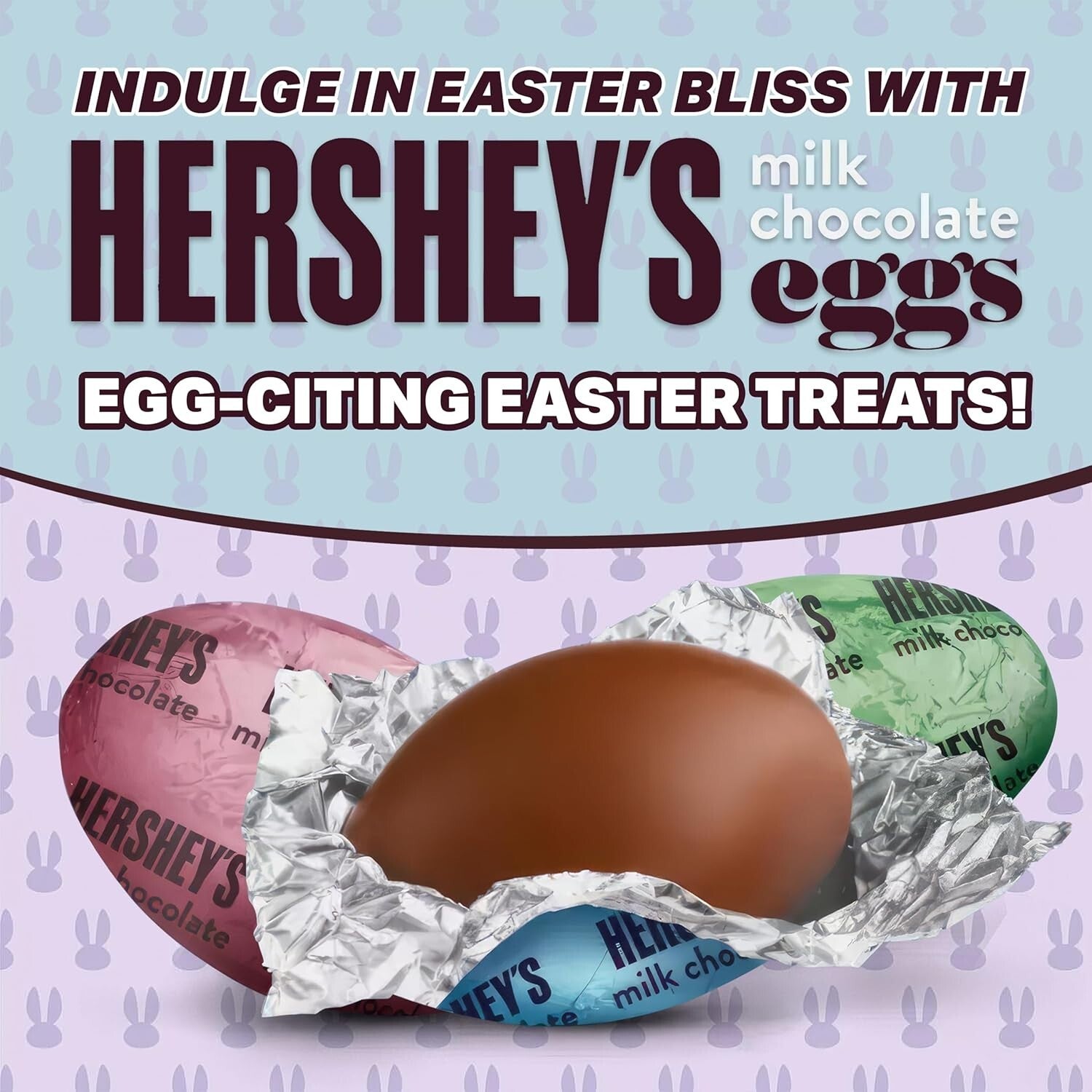 Easter Milk Chocolate Eggs in Pastel Foil - Perfect for Parties, 400 Chocolates