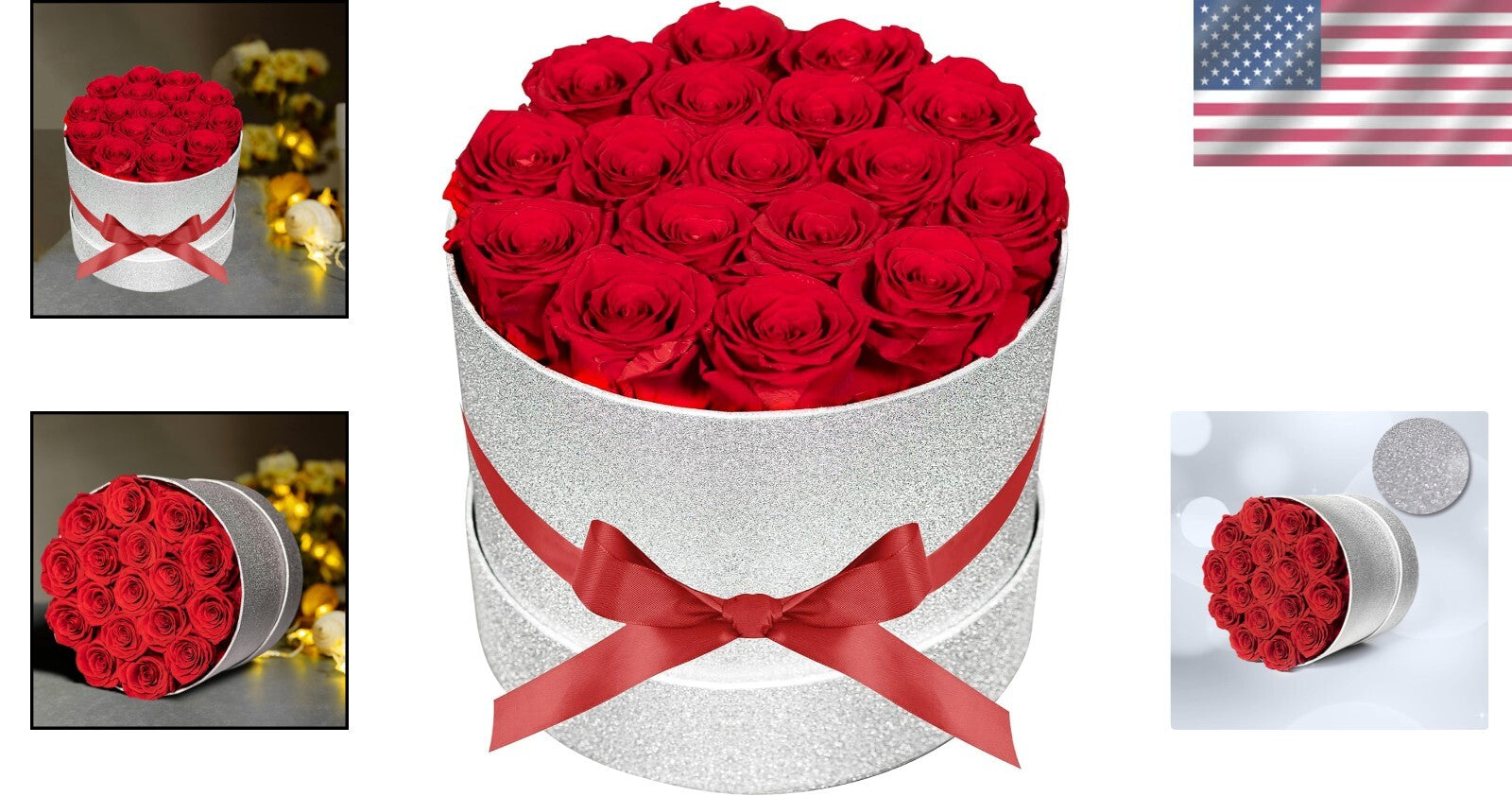 Elegant 17 Handmade Preserved Roses - Perfect Gift for Birthdays & Anniversaries