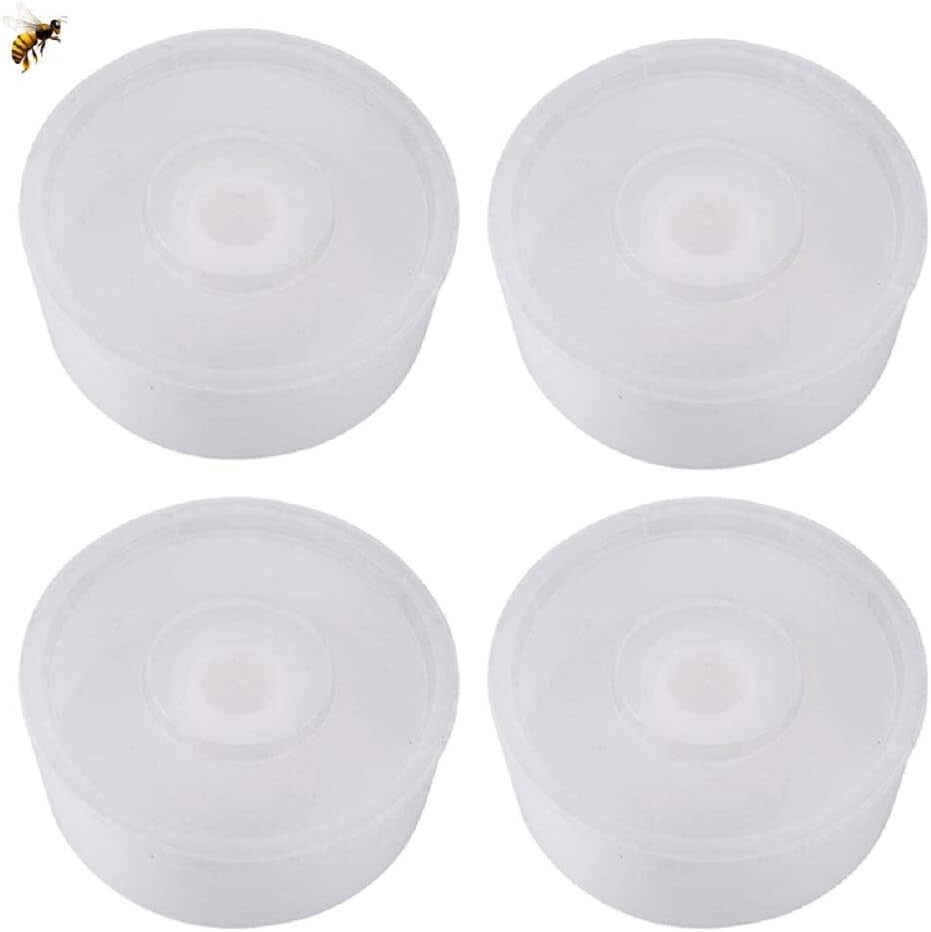 Modern Design 4-Piece Bee Feeder Set - 3.1L, Ideal for Efficient Beekeeping