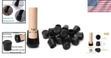 Load image into Gallery viewer, Odorless Non-Slip Rubber Chair Leg Caps - Perfect for Hardwood Floors, 7/8"