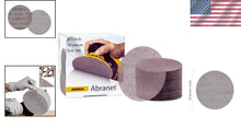 Load image into Gallery viewer, 50 Pack 5-Inch P100 Aluminum Oxide Sanding Discs - Dust-Free Technology
