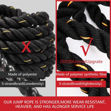 Load image into Gallery viewer, Durable Weighted Skipping Rope 5.4LB | Perfect for Cardio and Strength Training