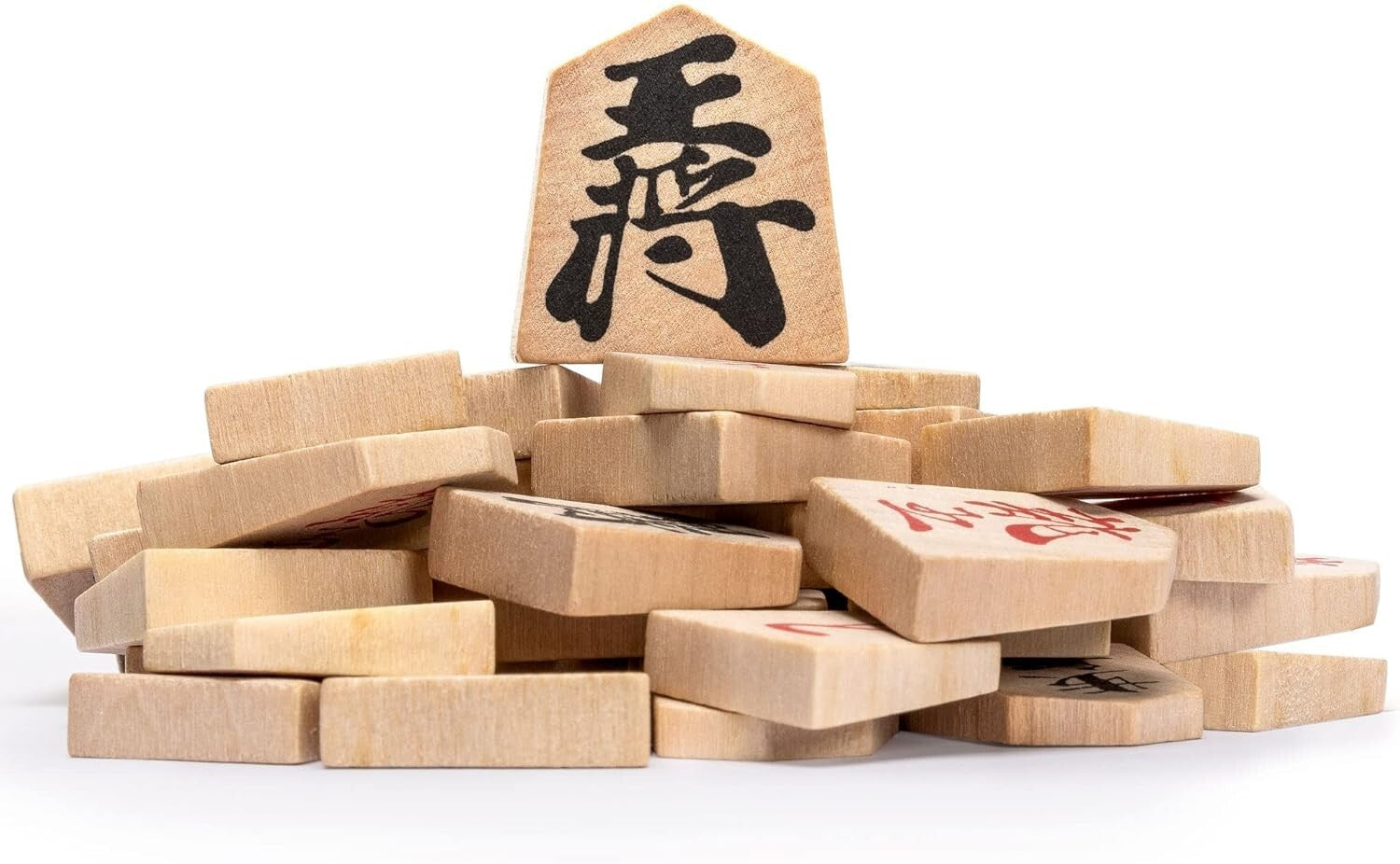 Deluxe Japanese Chess Game Set with Elegant Design and Koma Playing Pieces