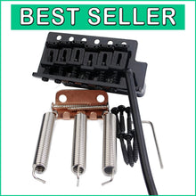 Load image into Gallery viewer, Vintage Steel Saddles and Pro Brass Block Tremolo Bridge for Strat ST Guitars