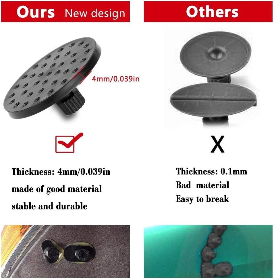 Adjustable Golden Car Dent Puller Kit - Paintless Repair Solution for All Dings