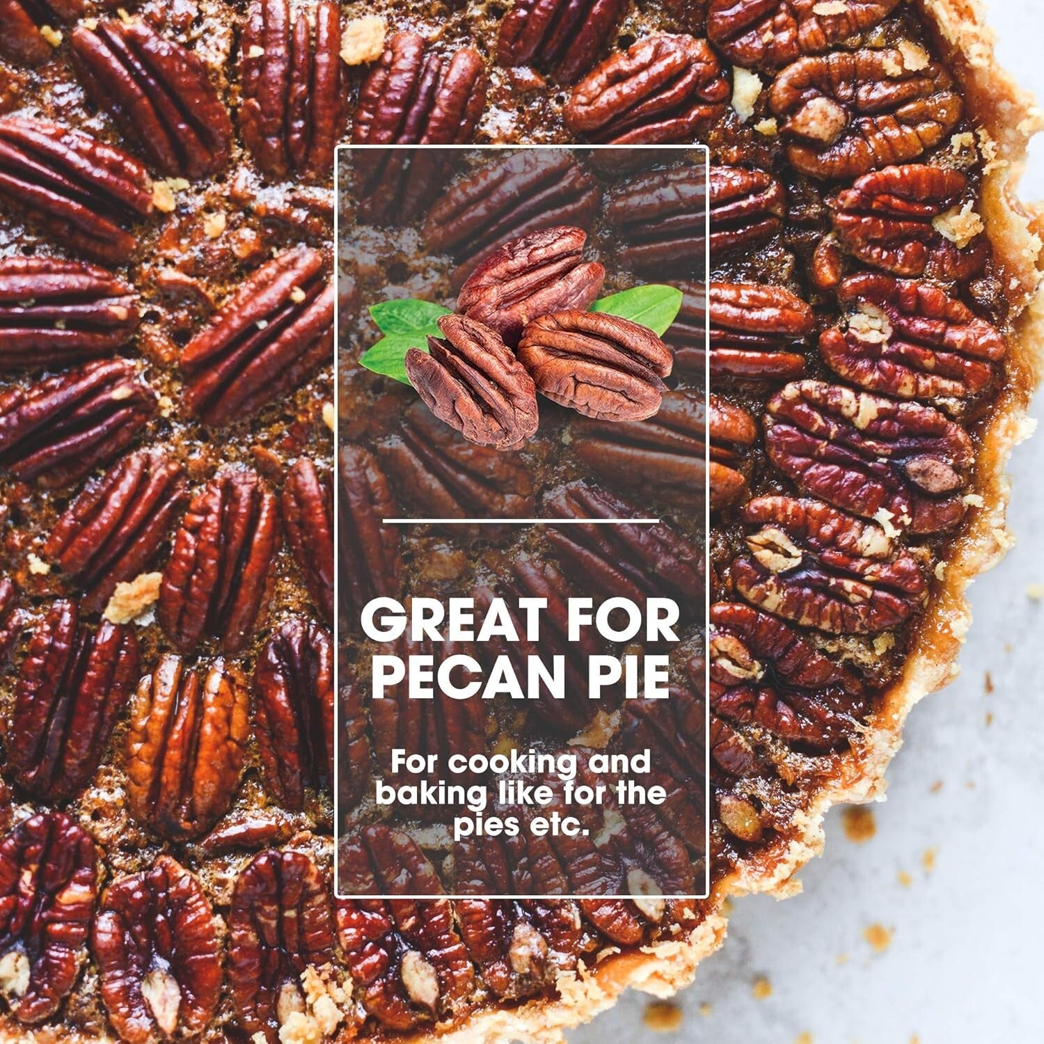 Ethically Sourced 2.75 lb Raw Pecan Halves - Nutritional Powerhouse Snack