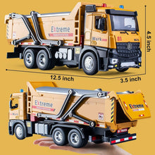 Load image into Gallery viewer, Interactive Dump Truck Toy with Lights &amp; Sounds – Perfect Gift for 4-7 Year Olds
