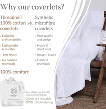 Load image into Gallery viewer, Durable King Size Jacquard Blanket - Soft Cotton Coverlet, Breathable Comfort