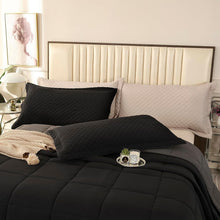 Load image into Gallery viewer, Soft and Fluffy Oversized King Comforter with 8 Corner Tabs - Modern Design