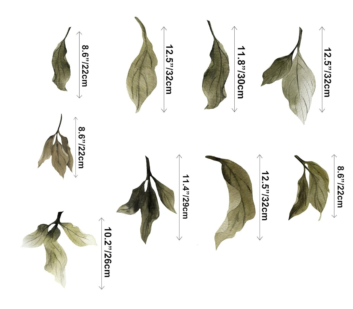 Vibrant Peony Bouquet Removable Wall Decals - Perfect for Bedroom and Nursery