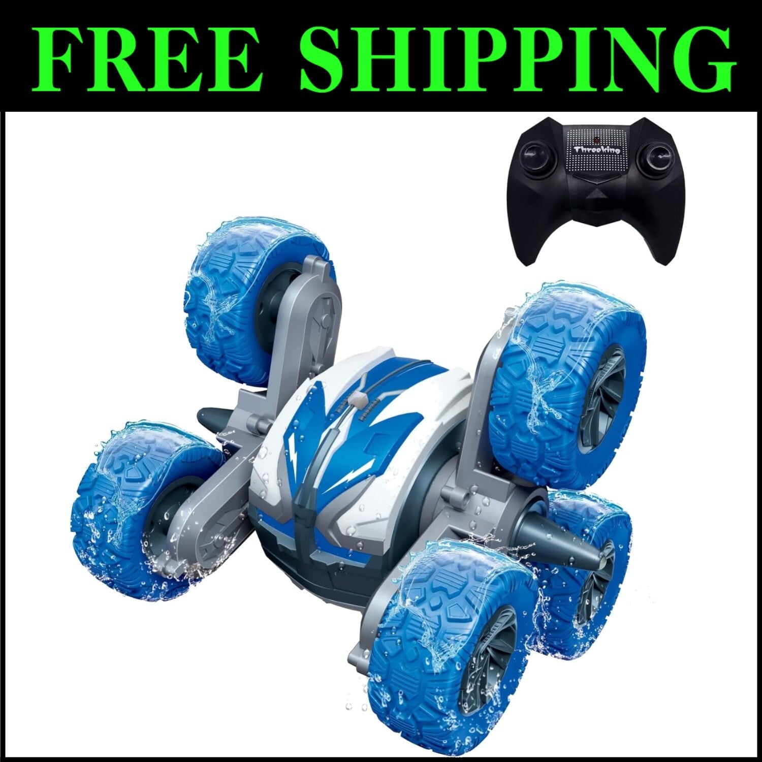 Double-Sided 360° Stunt Car - Remote Control Toy for Indoor & Outdoor Fun