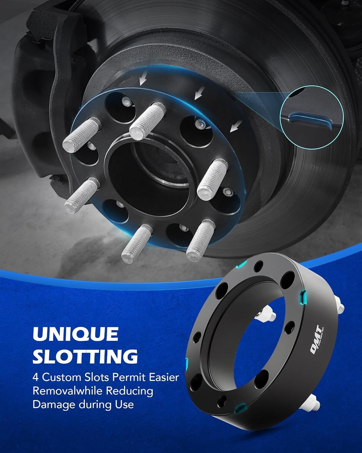 Corrosion-Resistant 2-Inch Wheel Spacers for Polaris RZR & Ranger - 4-Piece Set